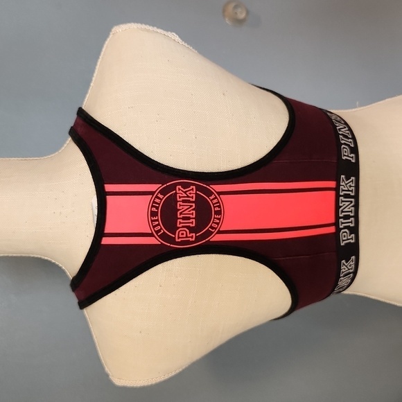 Victoria's Secret Pink racerback retro sports bra - Picture 4 of 6